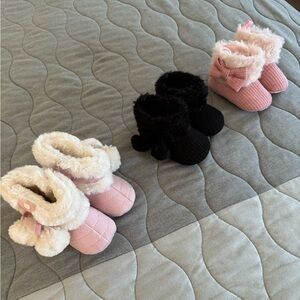 Baby Fur Boots 3 Pack